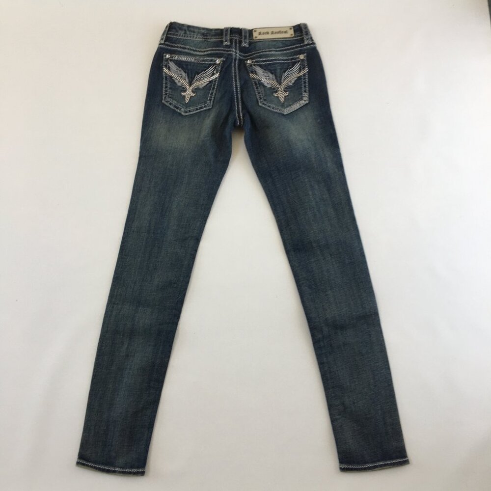 Rock Revival Lucille Skinny Stretch Jeans Womens 28